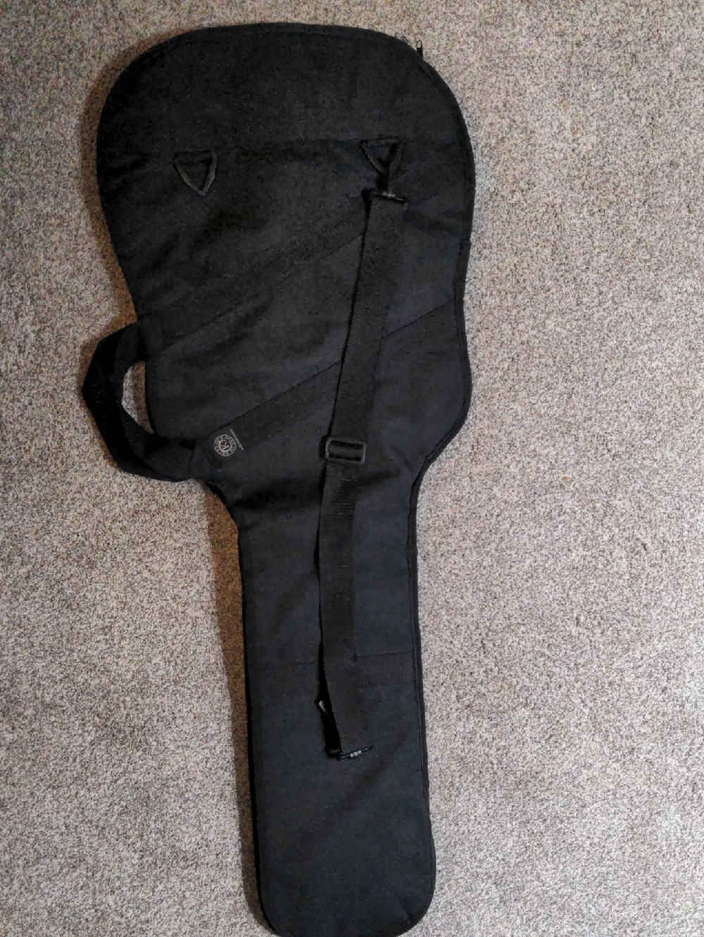 Black Padded Guitar Bag with Shoulder Strap